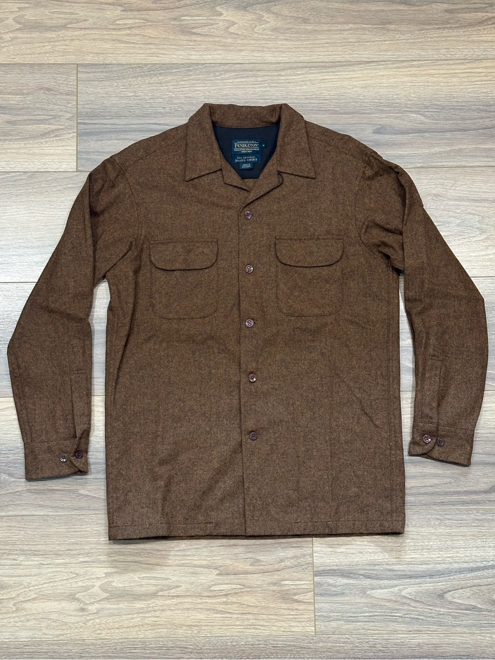 Pendleton Board Shirt Button Down Shirt in Rust Size Small
